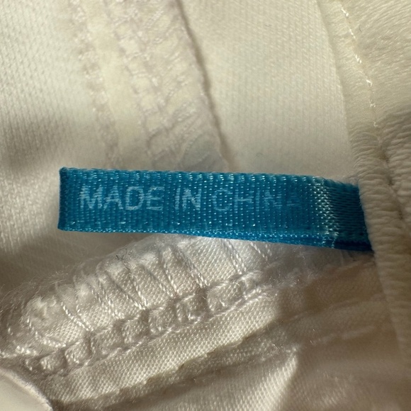 J Mclaughlin Skinny Denim Pants Womens Size 6 White Mid Rise - Picture 6 of 14